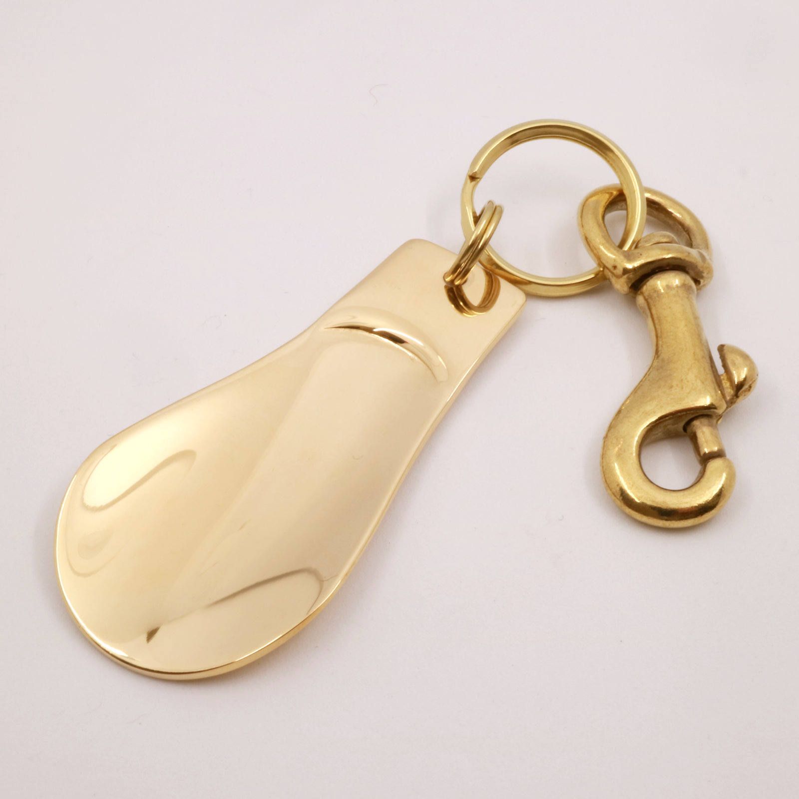 PICUS - 「BRASS SHOE HORN KEY-HOLDER S」シューホーン・キーホルダー