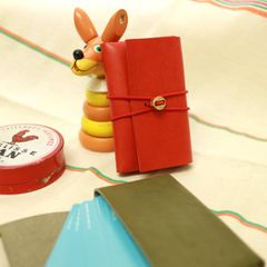 「cartao」カードケース/レッド 【totokoko】