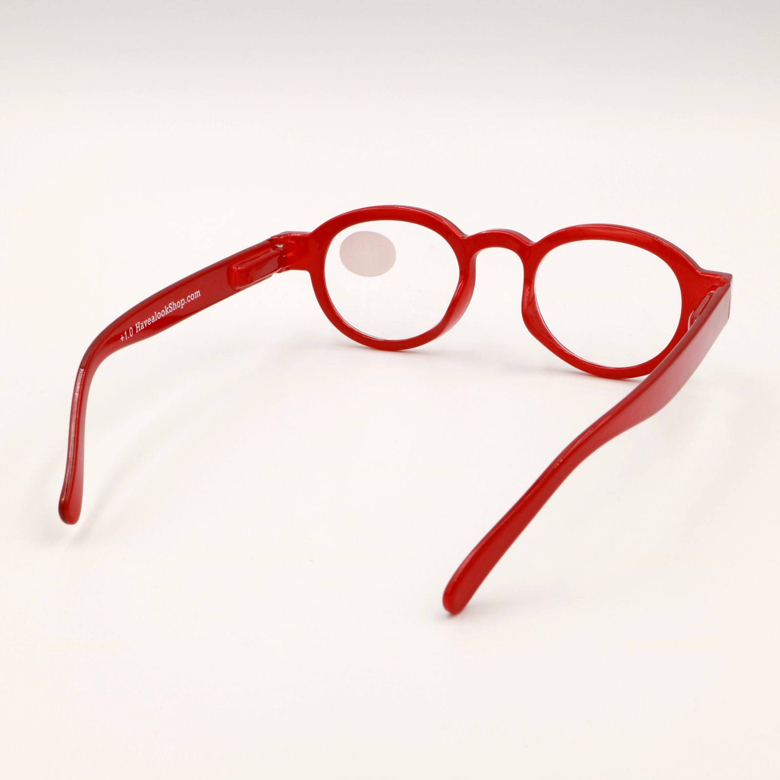 「CIRCLE TWIST」ブルーライトリーディンググラス red
