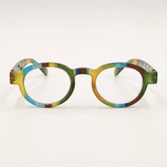 「CIRCLE TWIST」ブルーライトリーディンググラス jungle