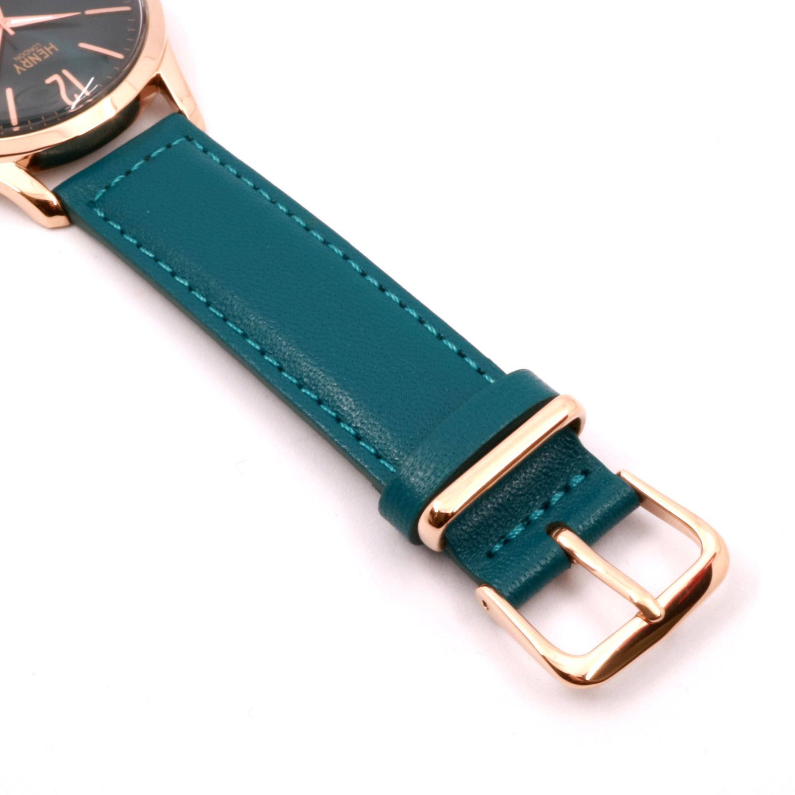 HENRY LONDON - 「STRATFORD」 DATE WATCH 39mm メンズ | corne