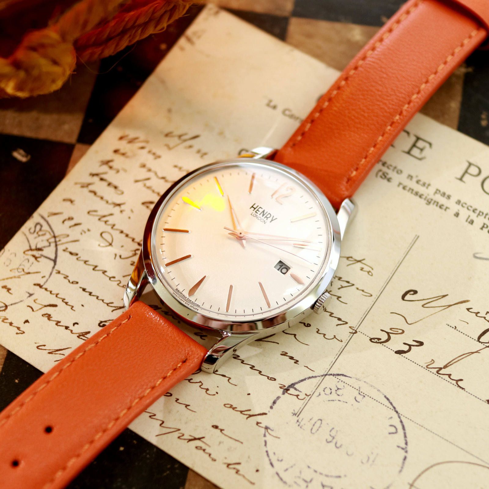 HENRY LONDON - 「HIGHGATE」 DATE WATCH 39mm | corne/コルネ