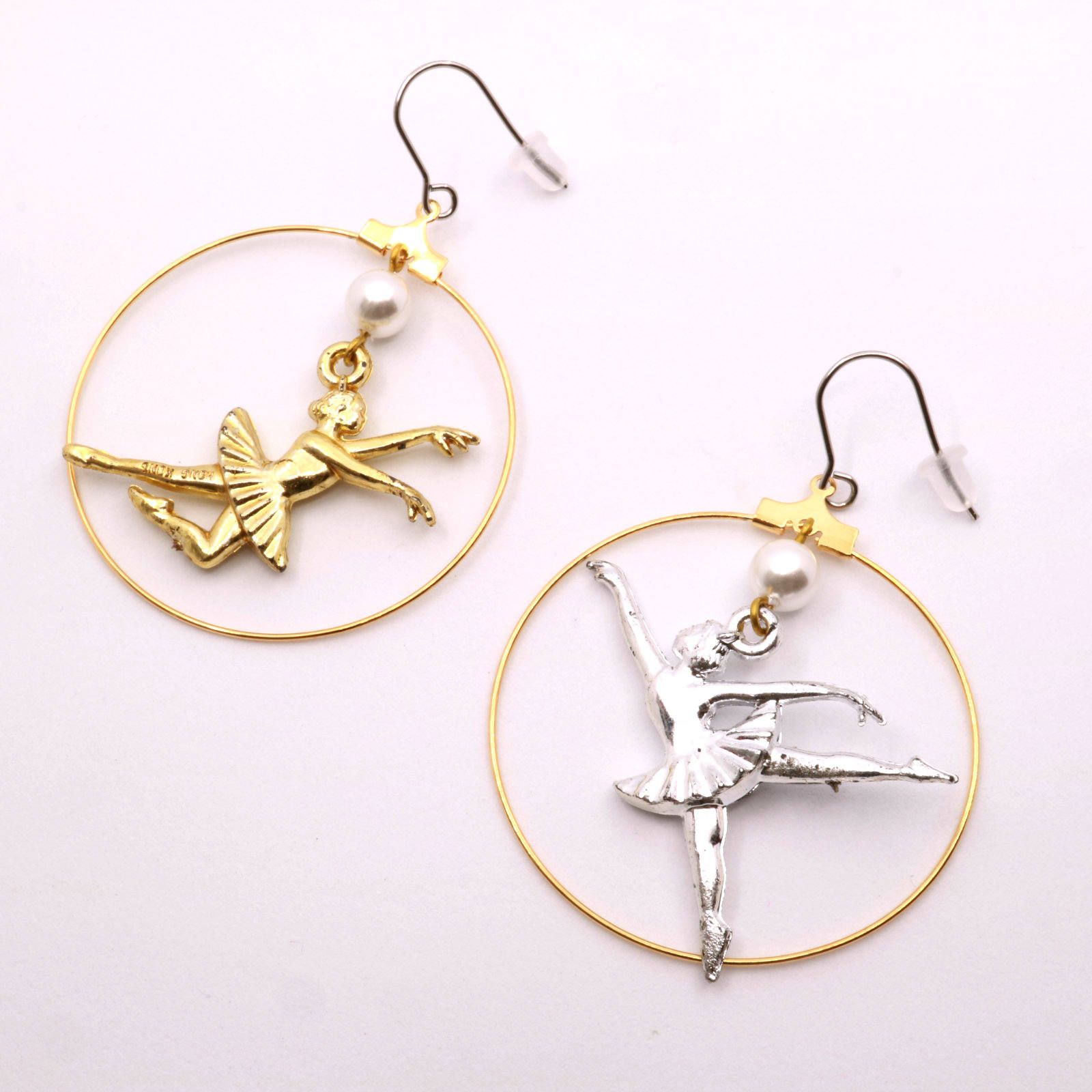 「Ballerina Pierce」ピアス 【Aquvii】