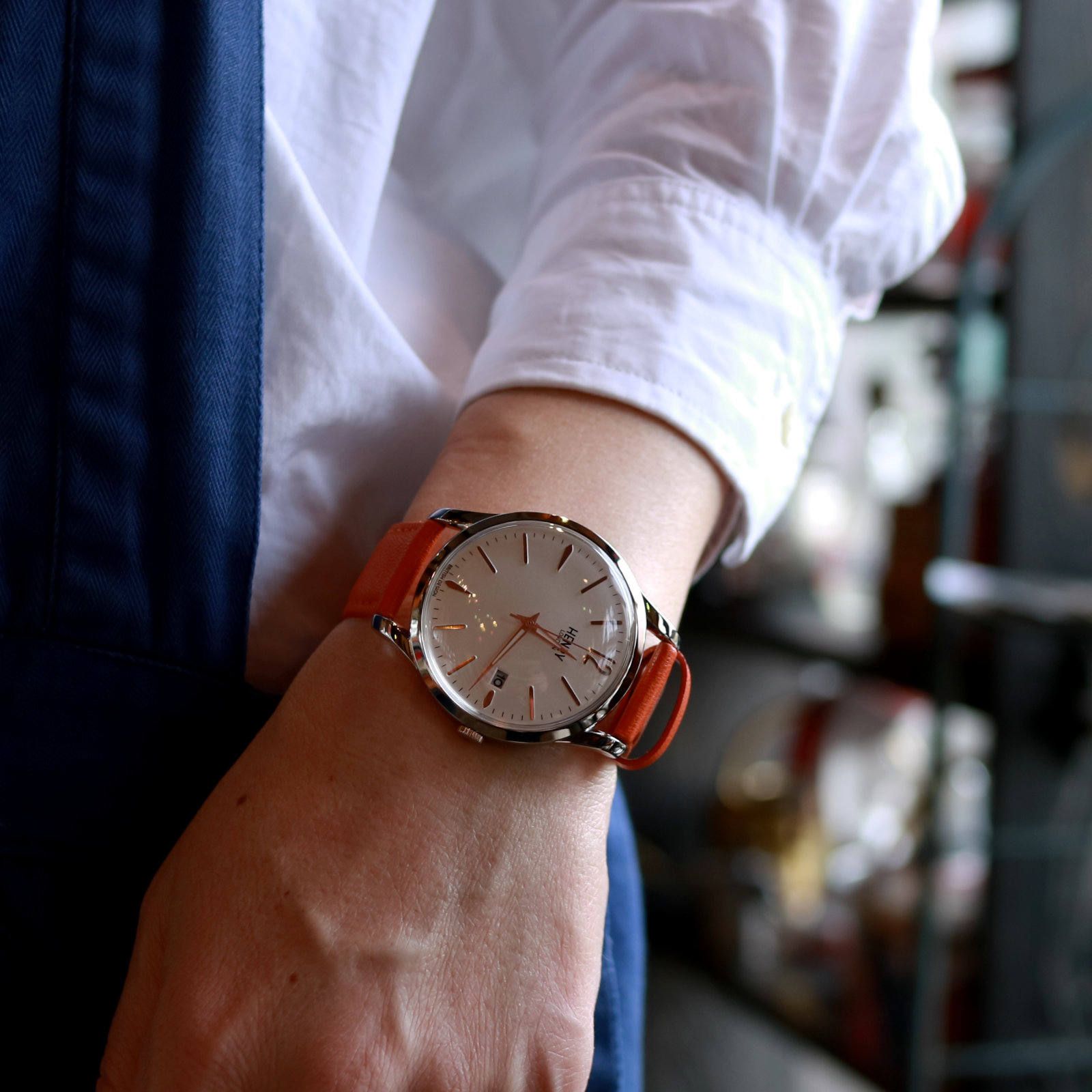 HENRY LONDON - 「HIGHGATE」 DATE WATCH 39mm | corne/コルネ