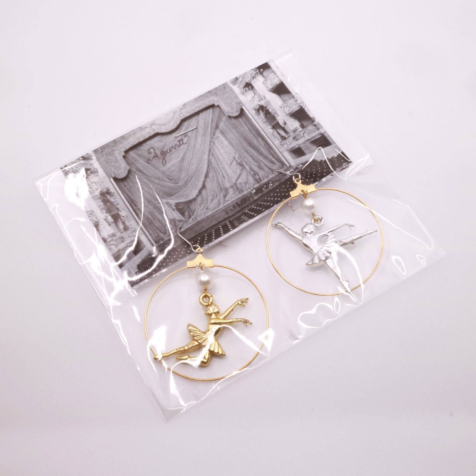 「Ballerina Pierce」ピアス 【Aquvii】