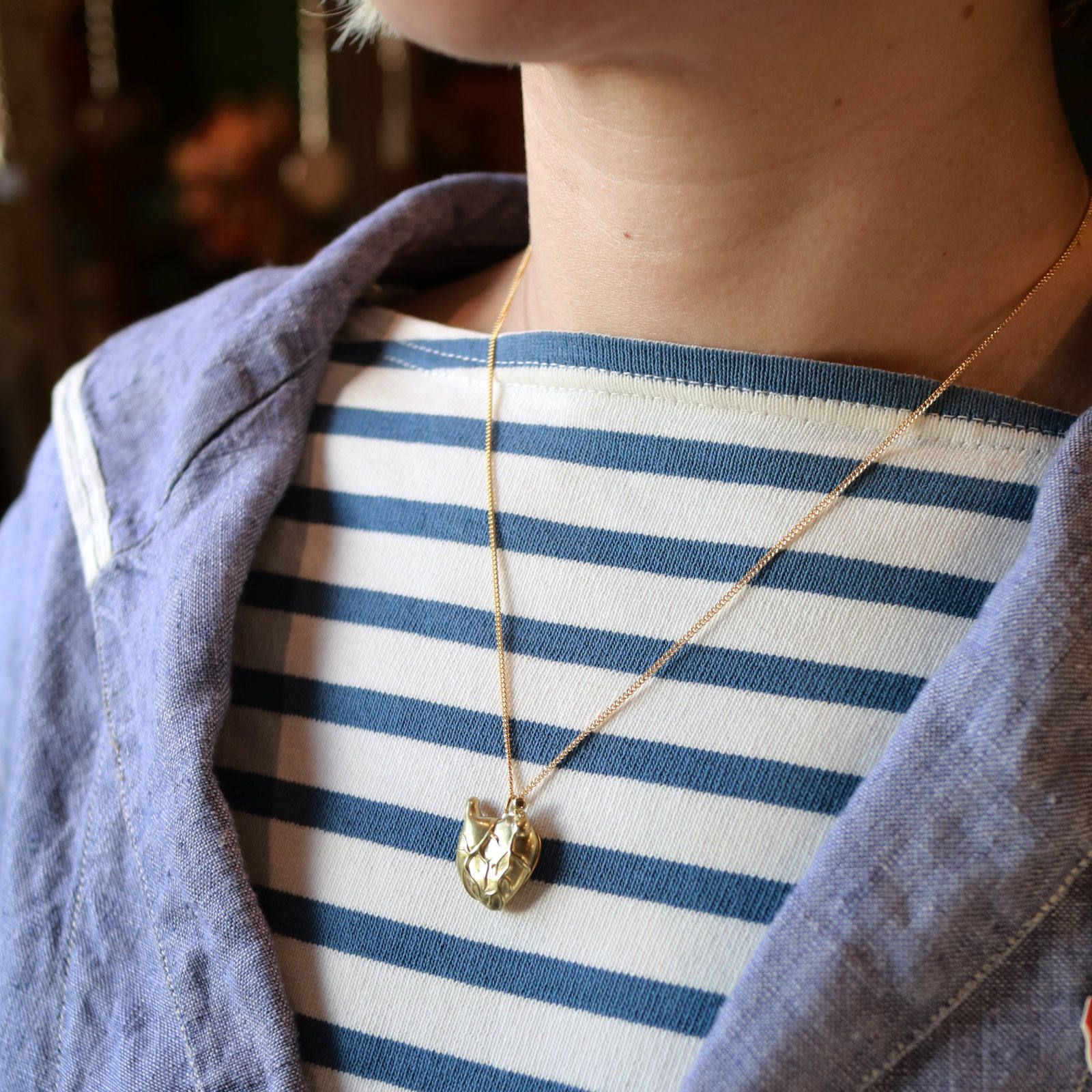 「Heart attack necklace」ネックレス 【Aquvii】