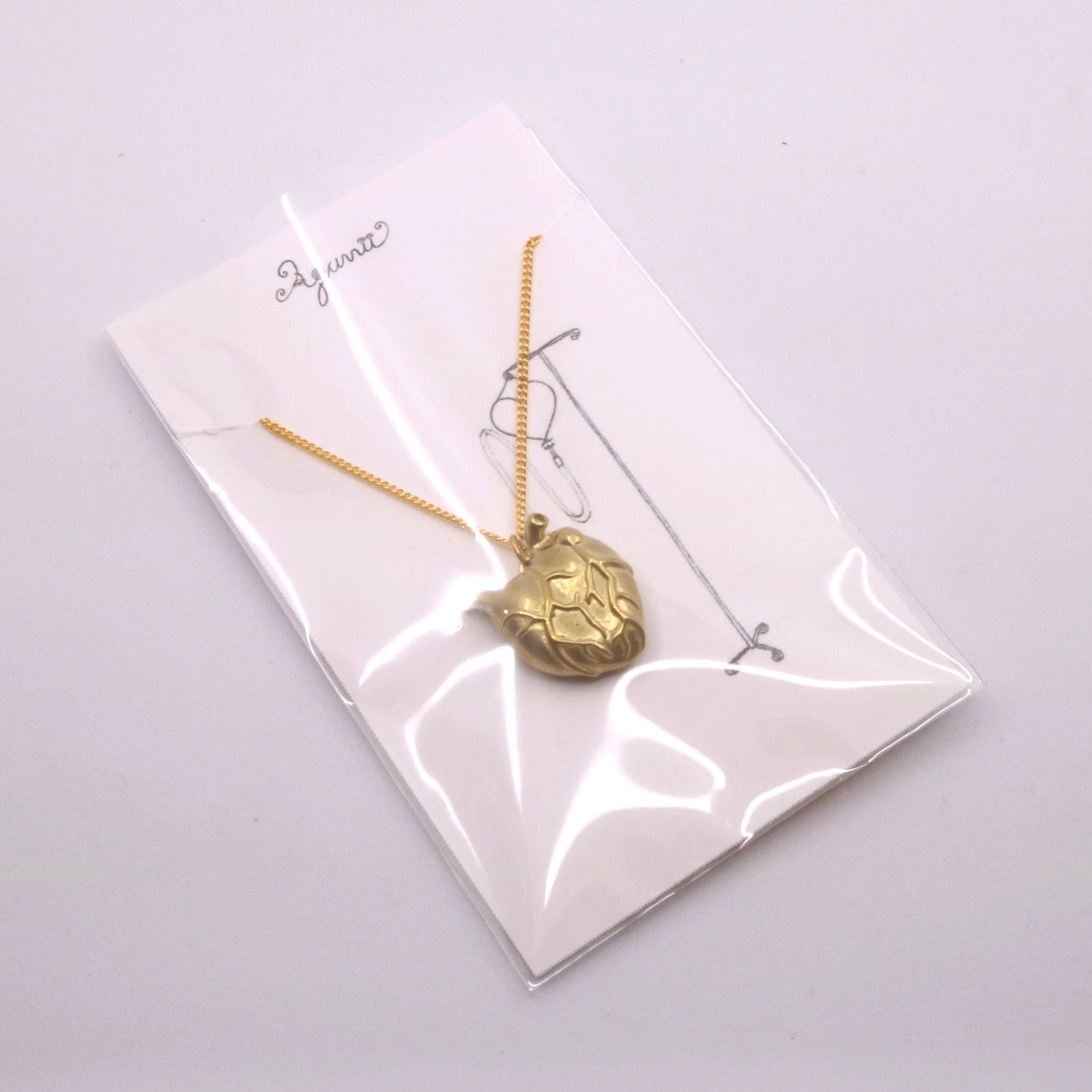 「Heart attack necklace」ネックレス 【Aquvii】