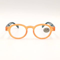 「CIRCLE TWIST」リーディンググラス/ORANGExBLUE 【HAVE A LOOK】