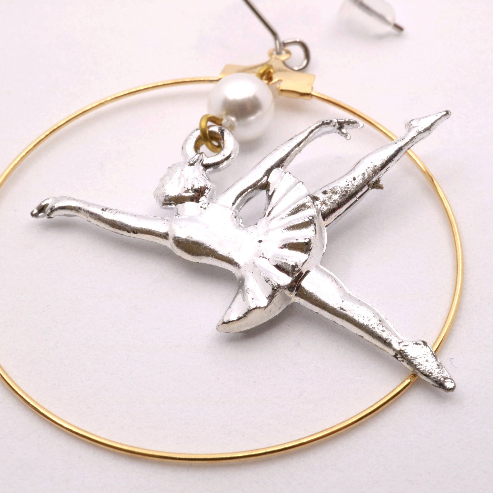「Ballerina Pierce」ピアス 【Aquvii】