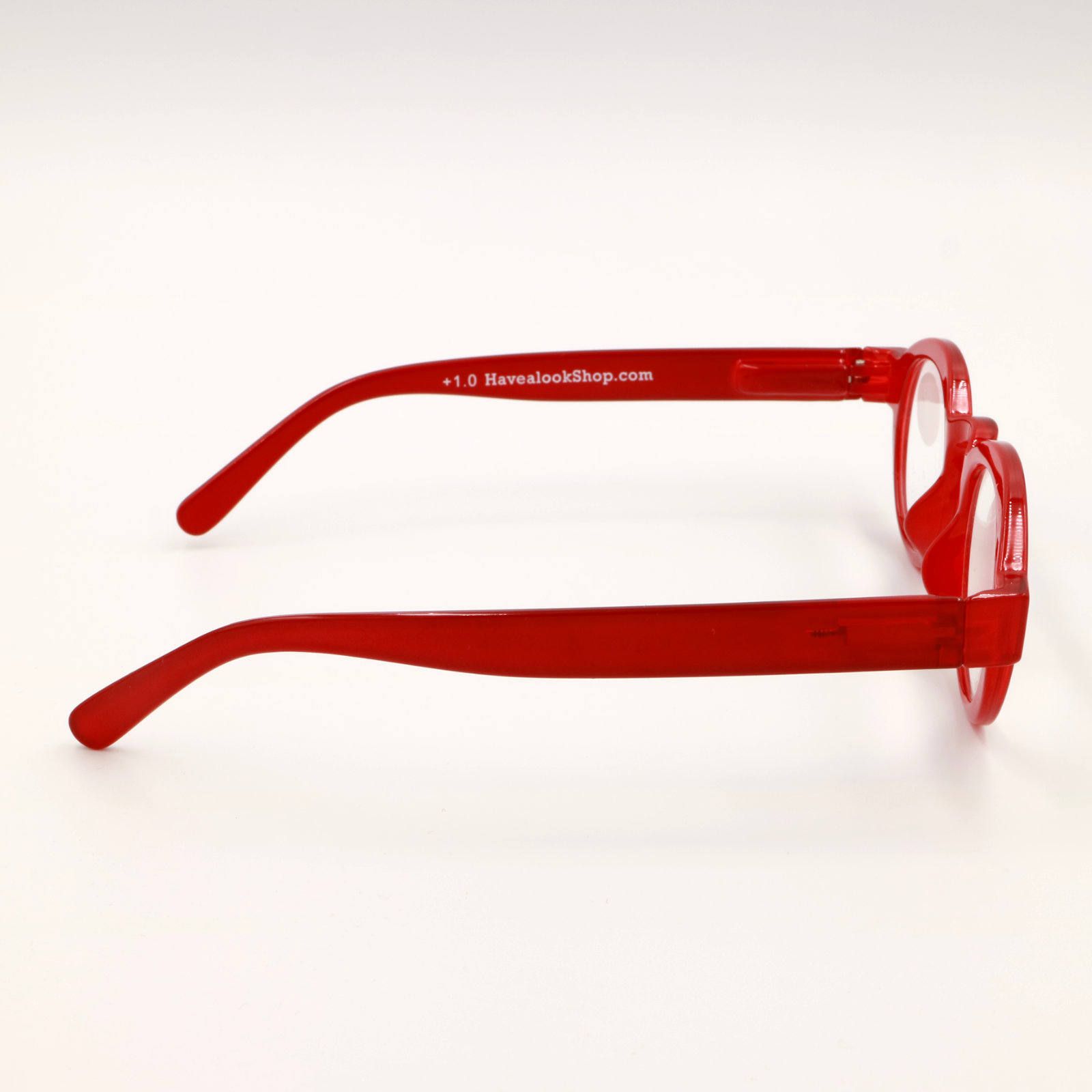 「CIRCLE TWIST」ブルーライトリーディンググラス red