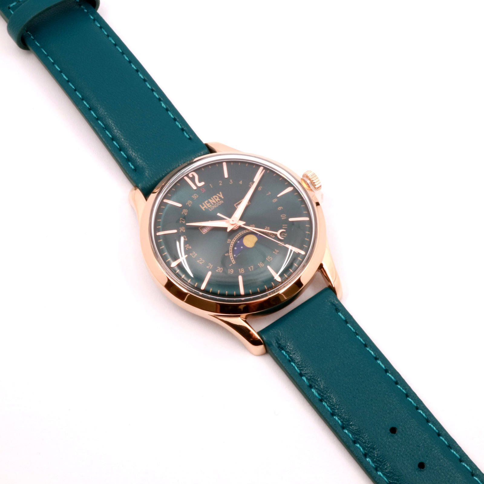 HENRY LONDON - 「STRATFORD」 MOON PHASE WATCH 39mm[日本限定