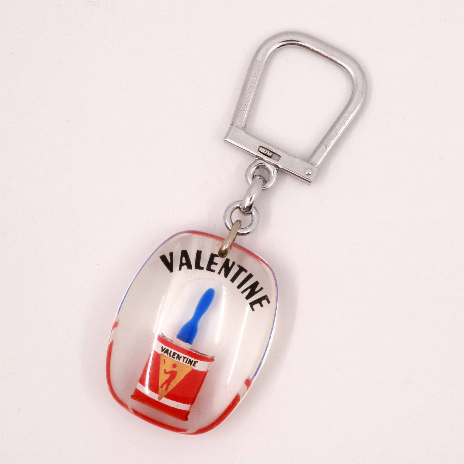 VALENTINE バレンタイン ペンキ ブルボンキーホルダー