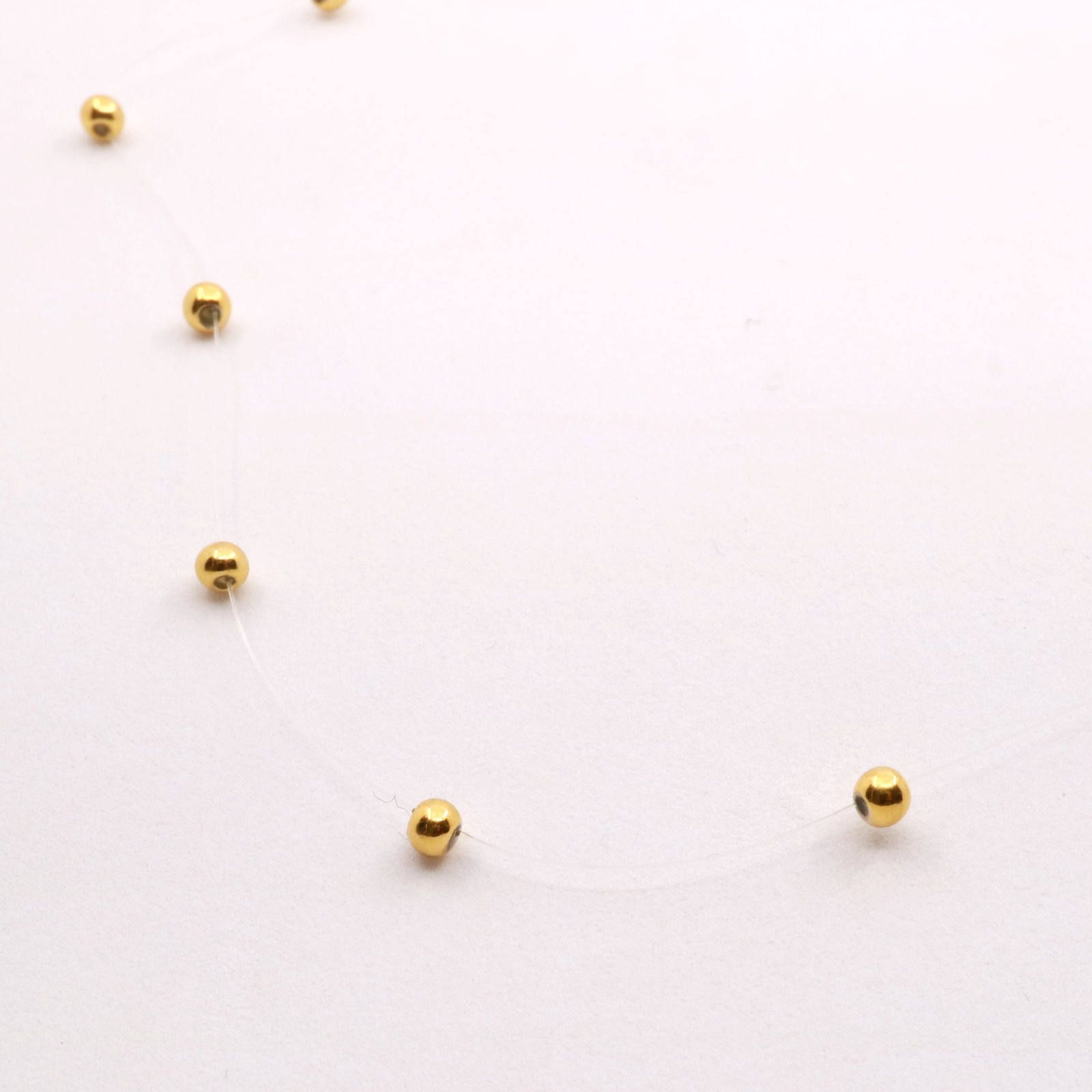 「Point nacklace gold」ネックレス