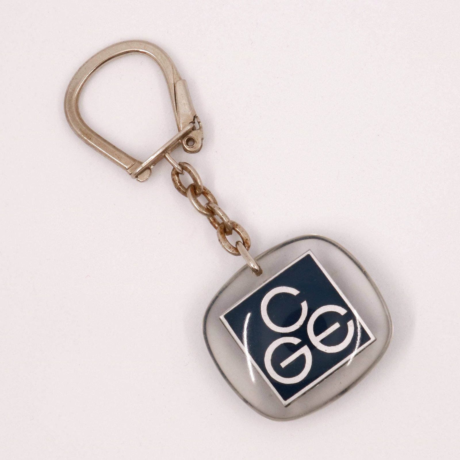 CGE Compagnie generale d'electricite  電気通信機器 ブルボンキーホルダー