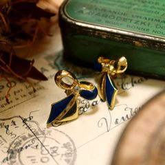 「メタルリボン」ピアス フランス