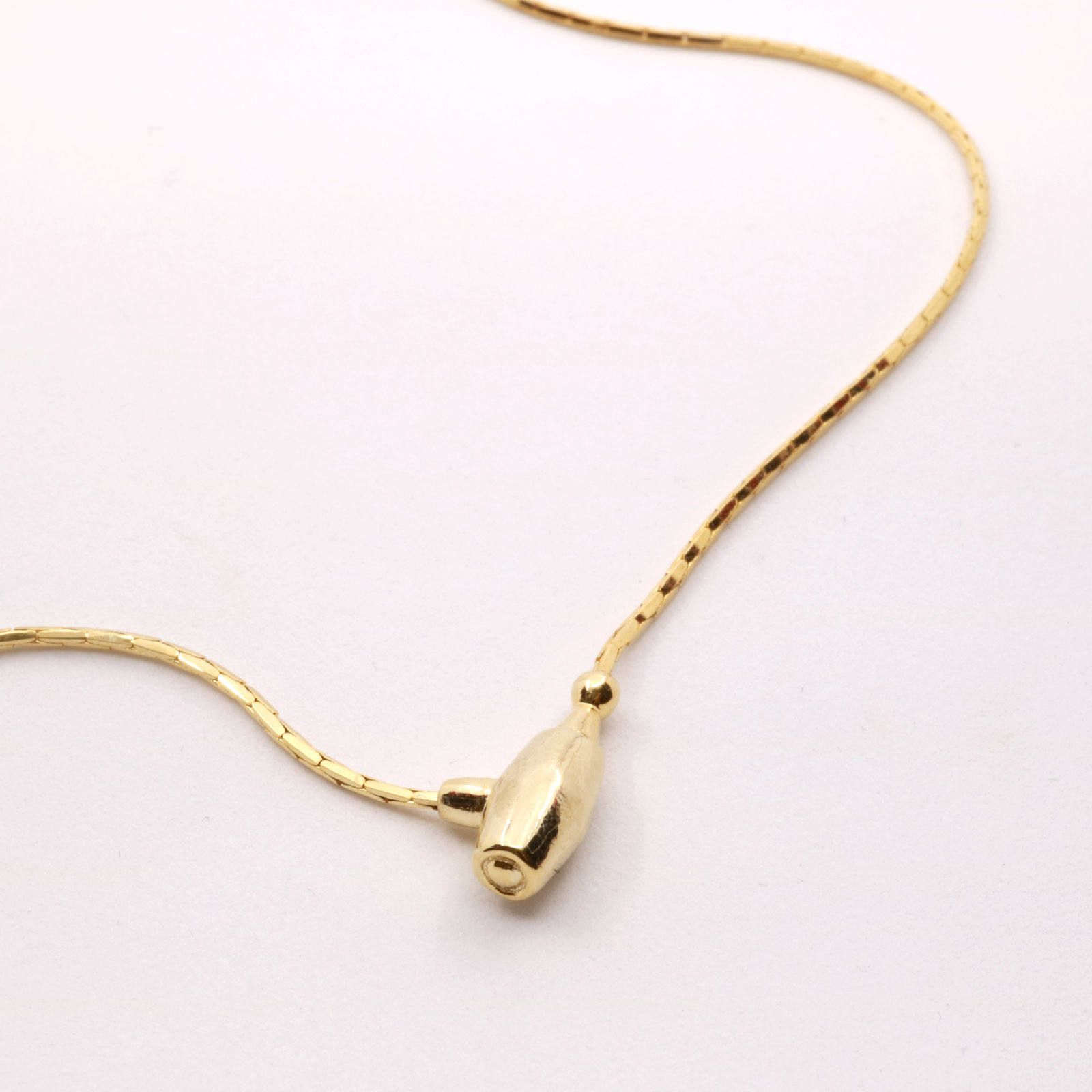 「Taglock necklace」ネックレス/ゴールド