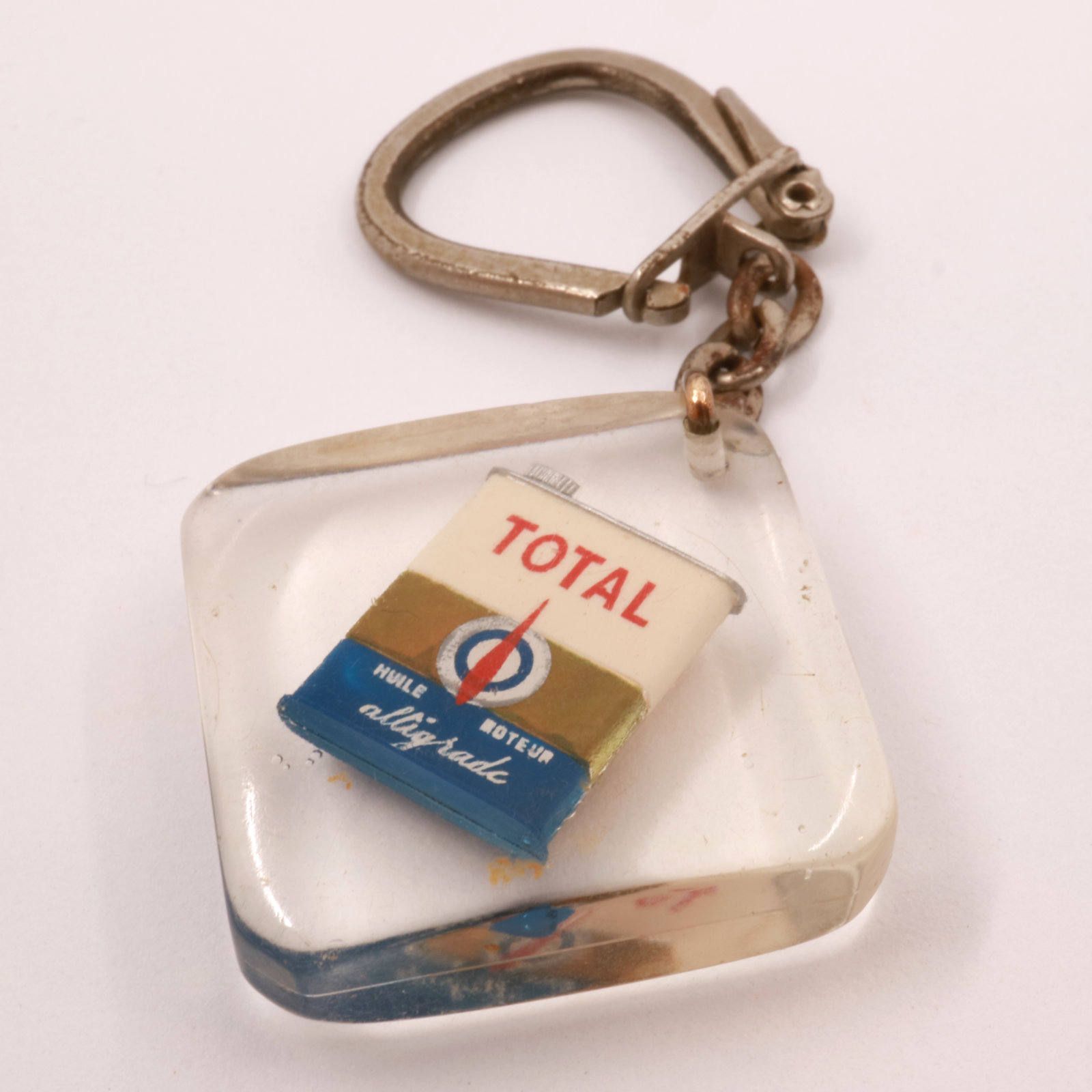 TOTAL トタル オイル ブルボンキーホルダー