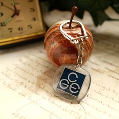 CGE Compagnie generale d'electricite  電気通信機器 ブルボンキーホルダー