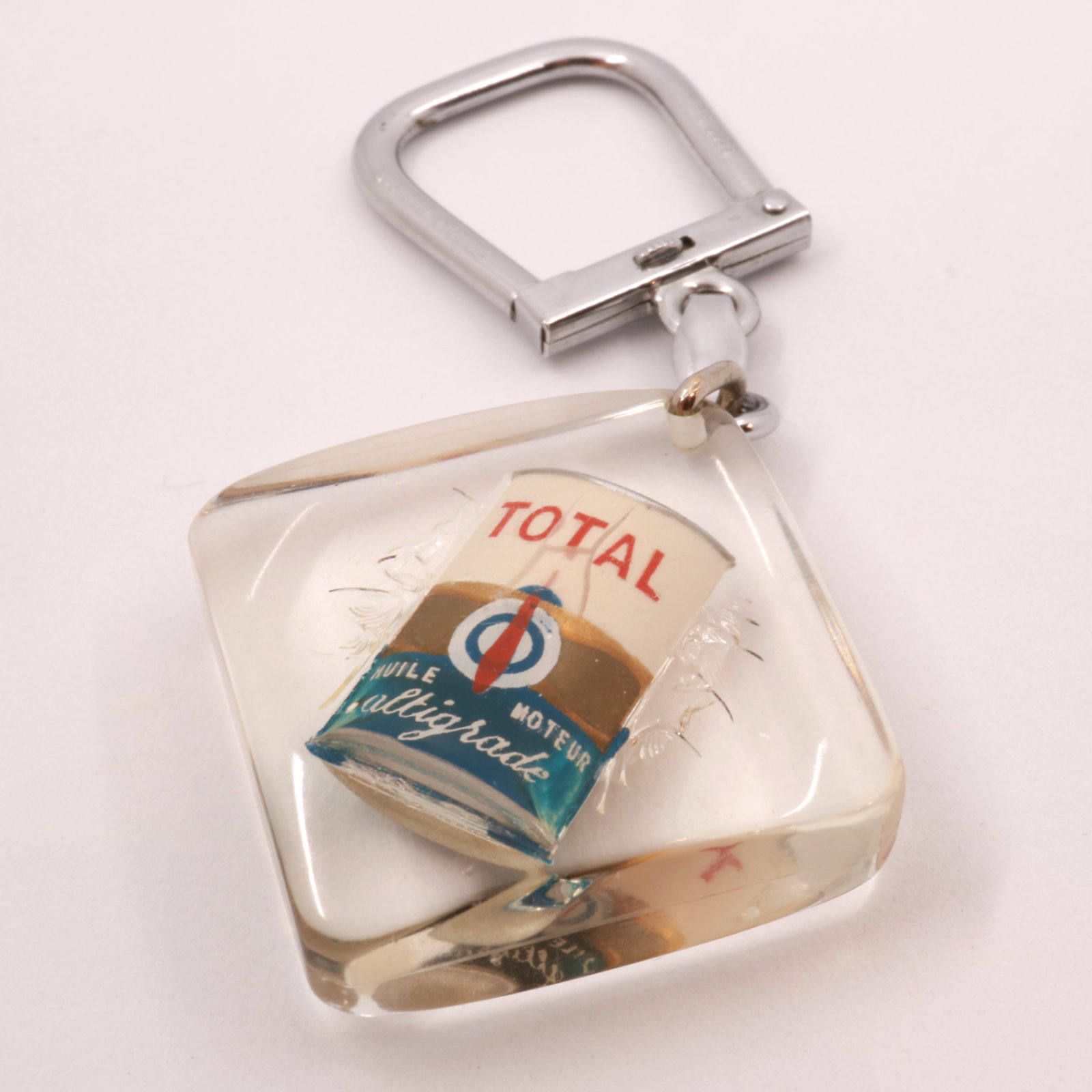 TOTAL トタル オイル ブルボンキーホルダー