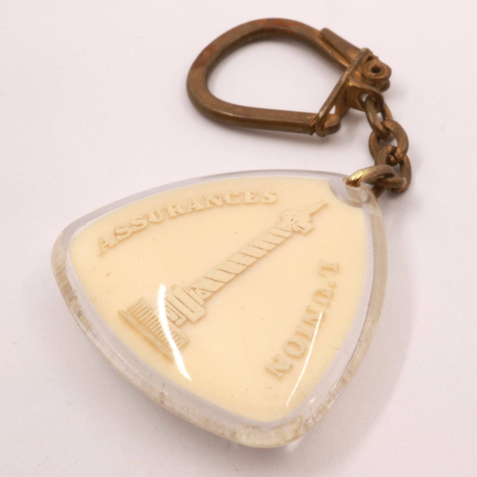 ASSURANCES L'UNION パリ保険組合 ブルボンキーホルダー