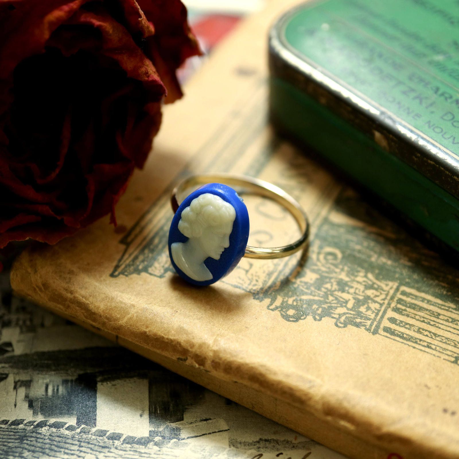 「プラカメオ」リング フランス