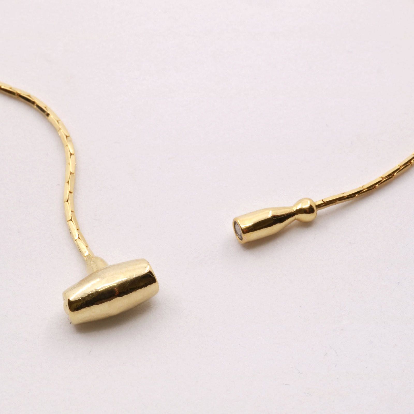 「Taglock necklace」ネックレス/ゴールド
