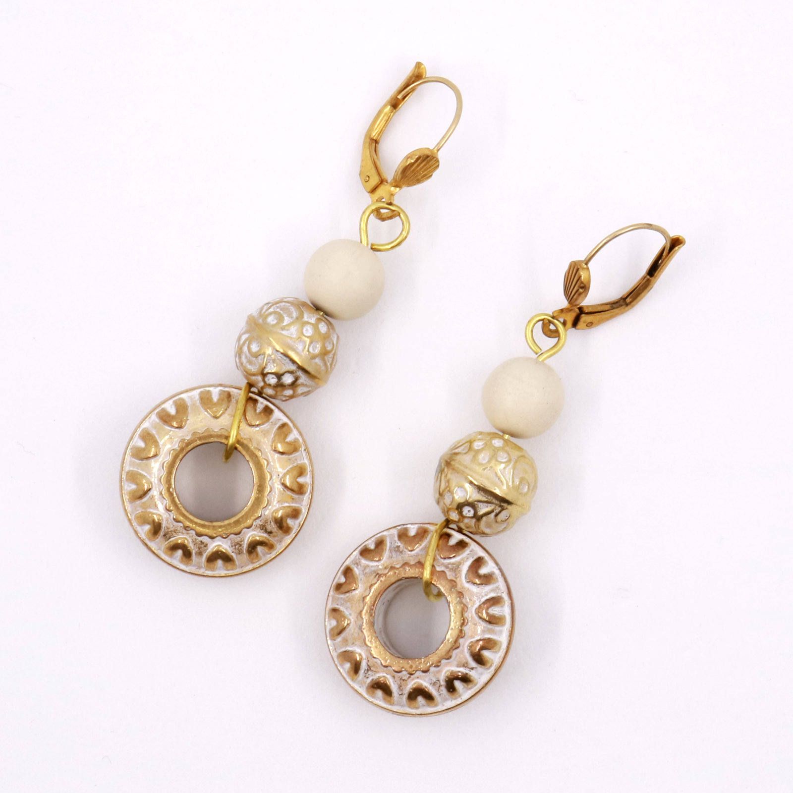 「ブラブラシャビ―シックドーナツ」ピアス フランス