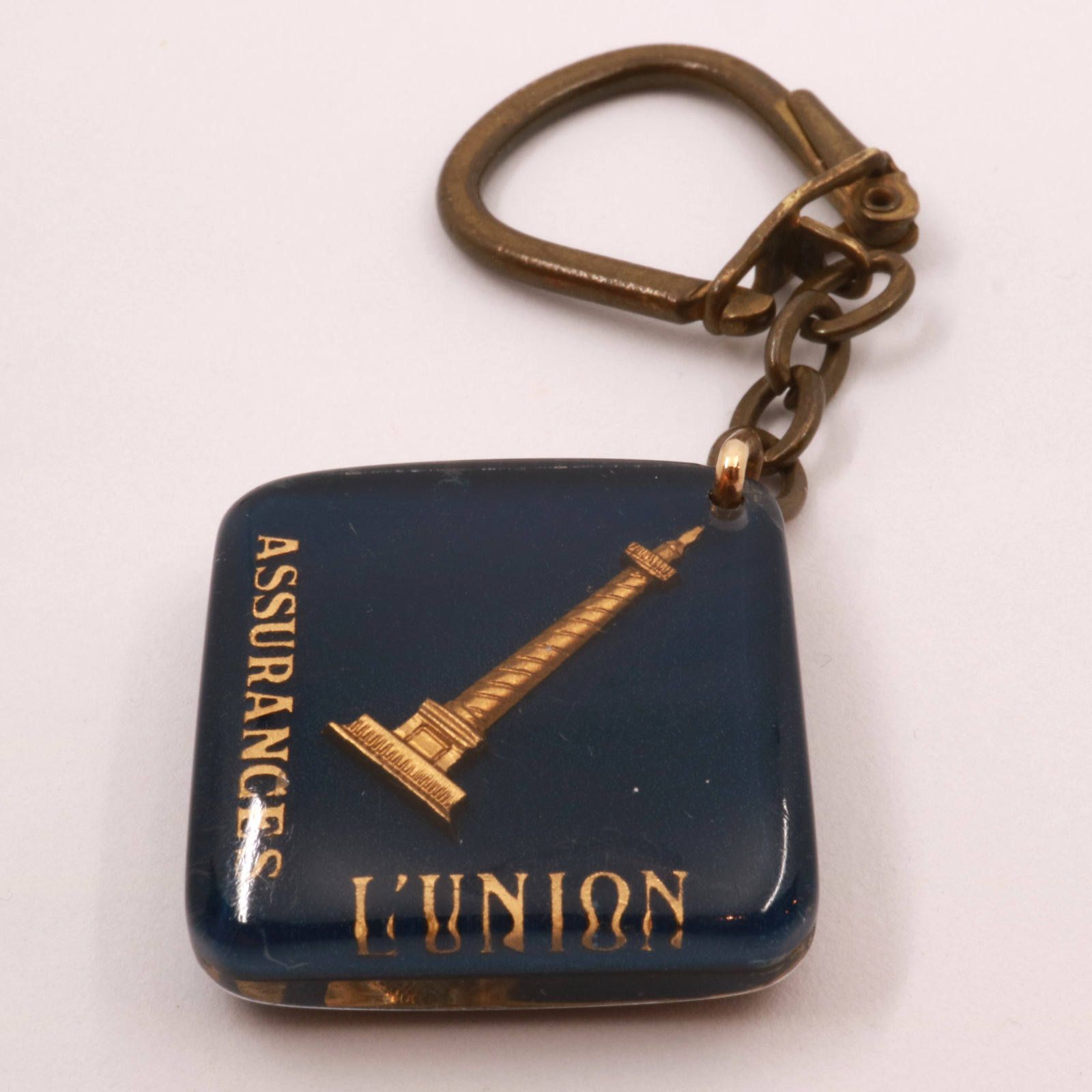 ASSURANCES L'UNION パリ保険組合 ブルボンキーホルダー