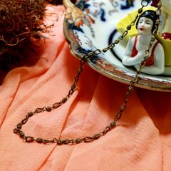 「60sシックデザインチェーン」ネックレス フランス