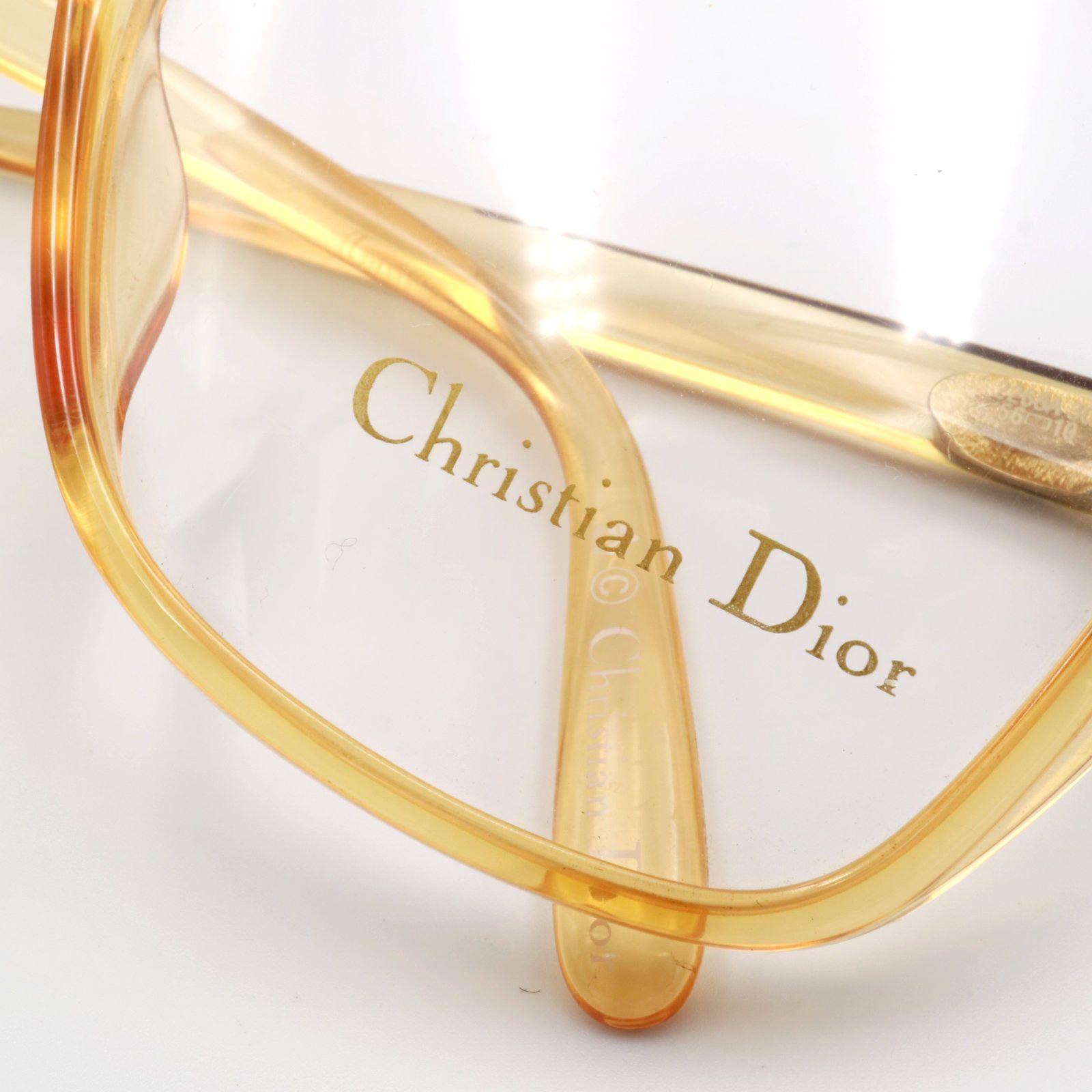 【Christian Dior】ヴィンテージグラス ウェリントン 2268A-30