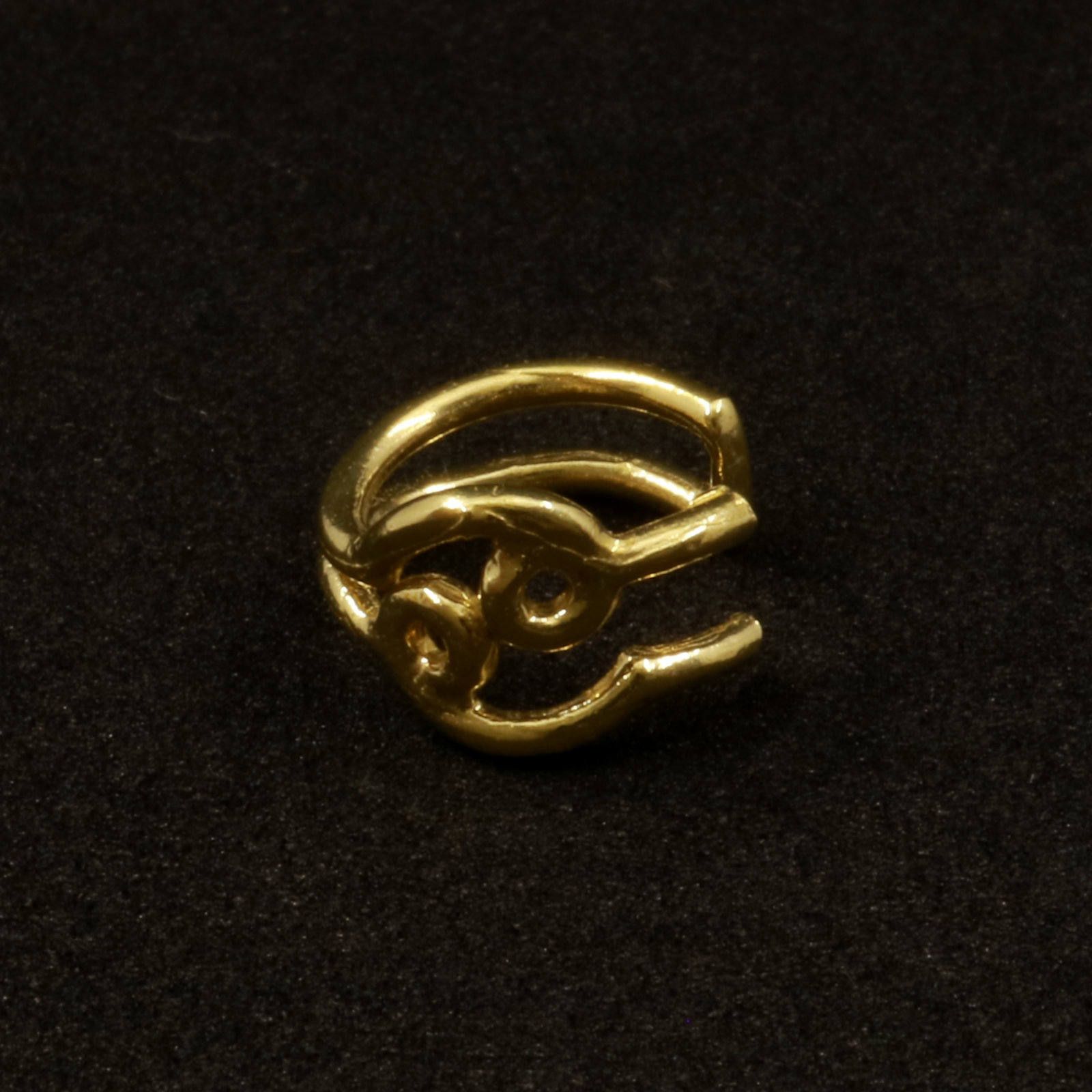「horoscope earcuff Cancer」イヤーカフ かに座 ゴールド(片耳)