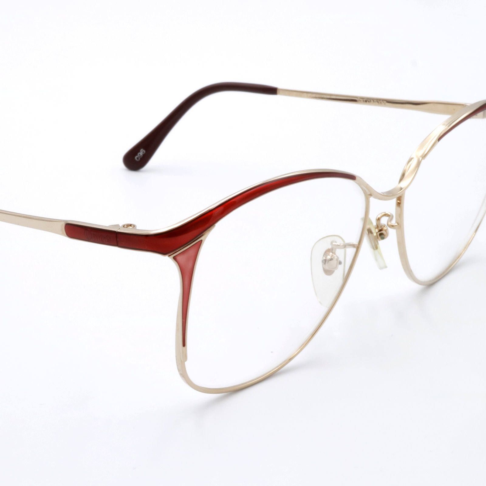 【chloe】ヴィンテージグラス ティアドロップ 8441