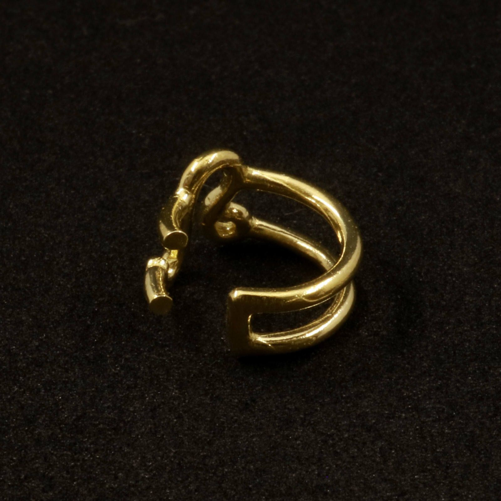 「horoscope earcuff Leo」イヤーカフ しし座 ゴールド(片耳)