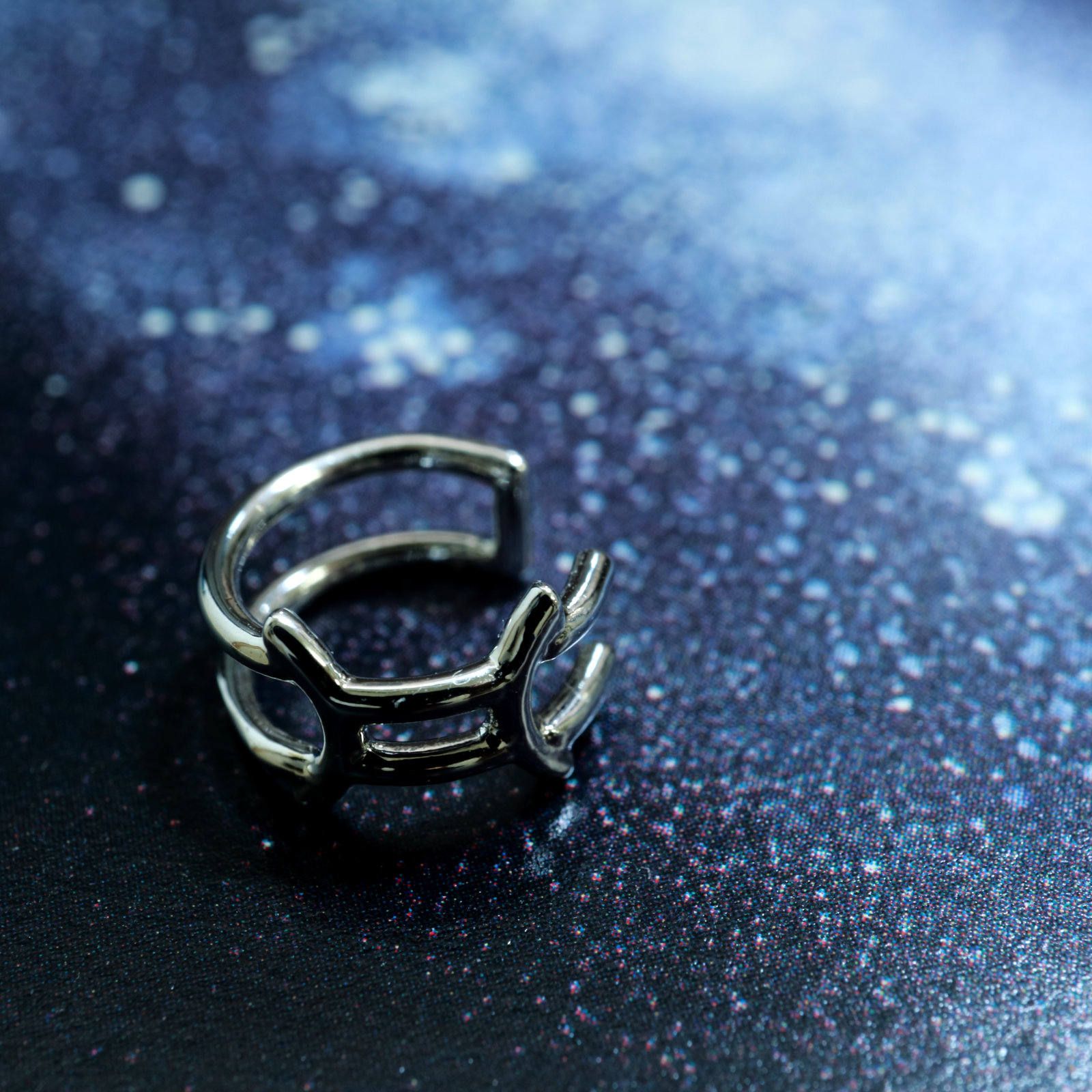 「Horoscope Earcuff Gemini」イヤーカフ ふたご座 シルバー(片耳)