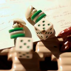 「50s ダイスイヤリング」イヤリング フランス デッドストック