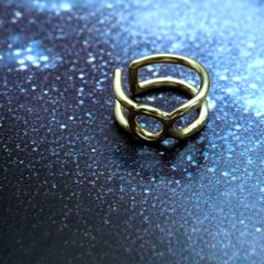 「horoscope earcuff Taurus」イヤーカフ おうし座 ゴールド(片耳)