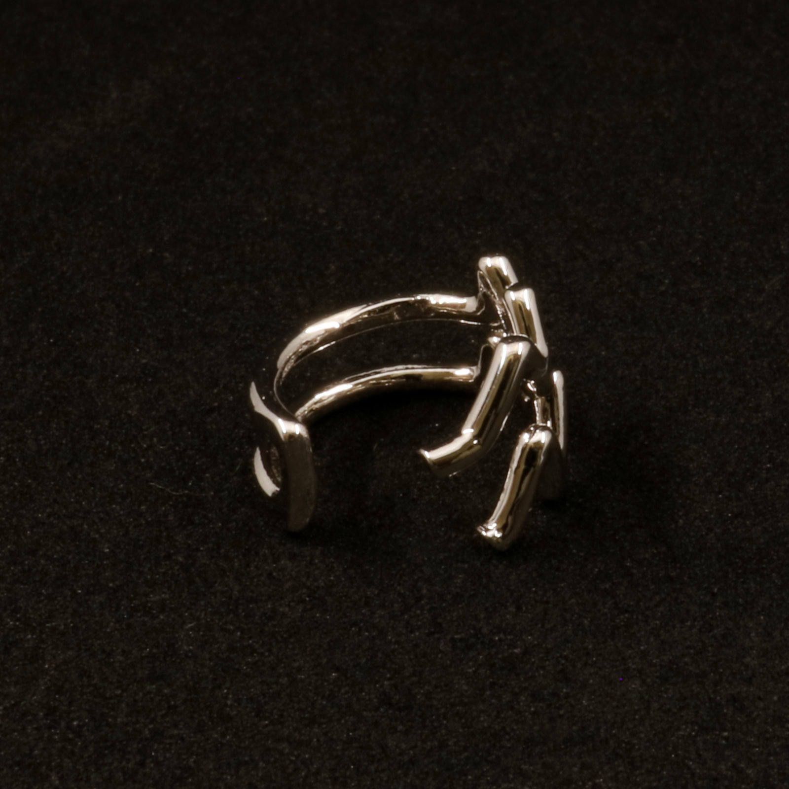 「horoscope earcuff Aquarius」イヤーカフ みずがめ座 シルバー(片耳)