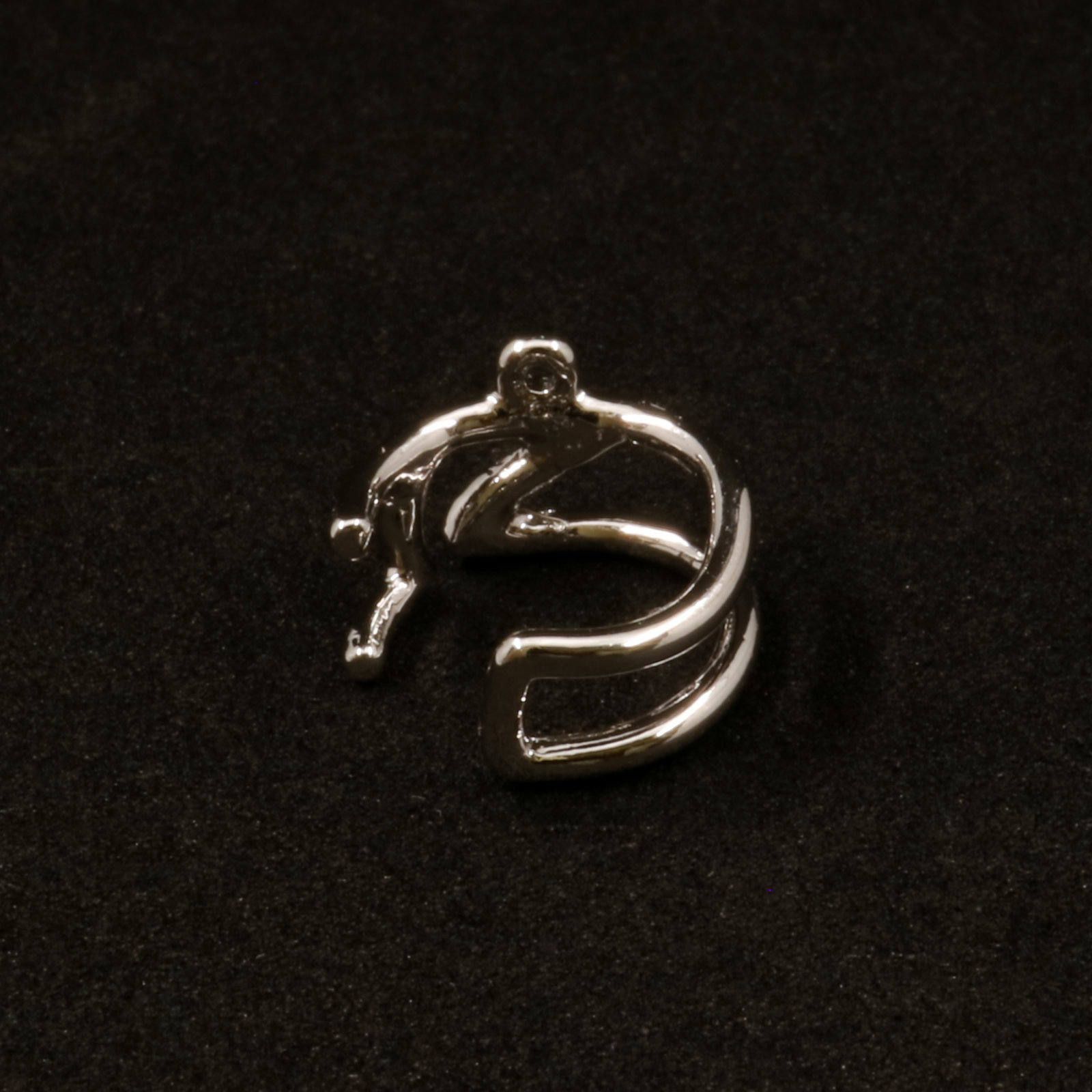 「horoscope earcuff Capricorn」イヤーカフ やぎ座 シルバー(片耳)