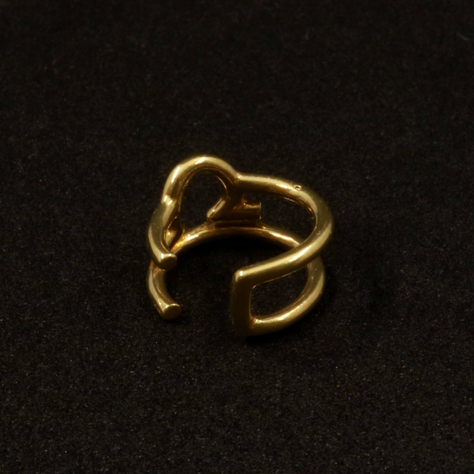 「horoscope earcuff Libra」イヤーカフ てんびん座 ゴールド(片耳)