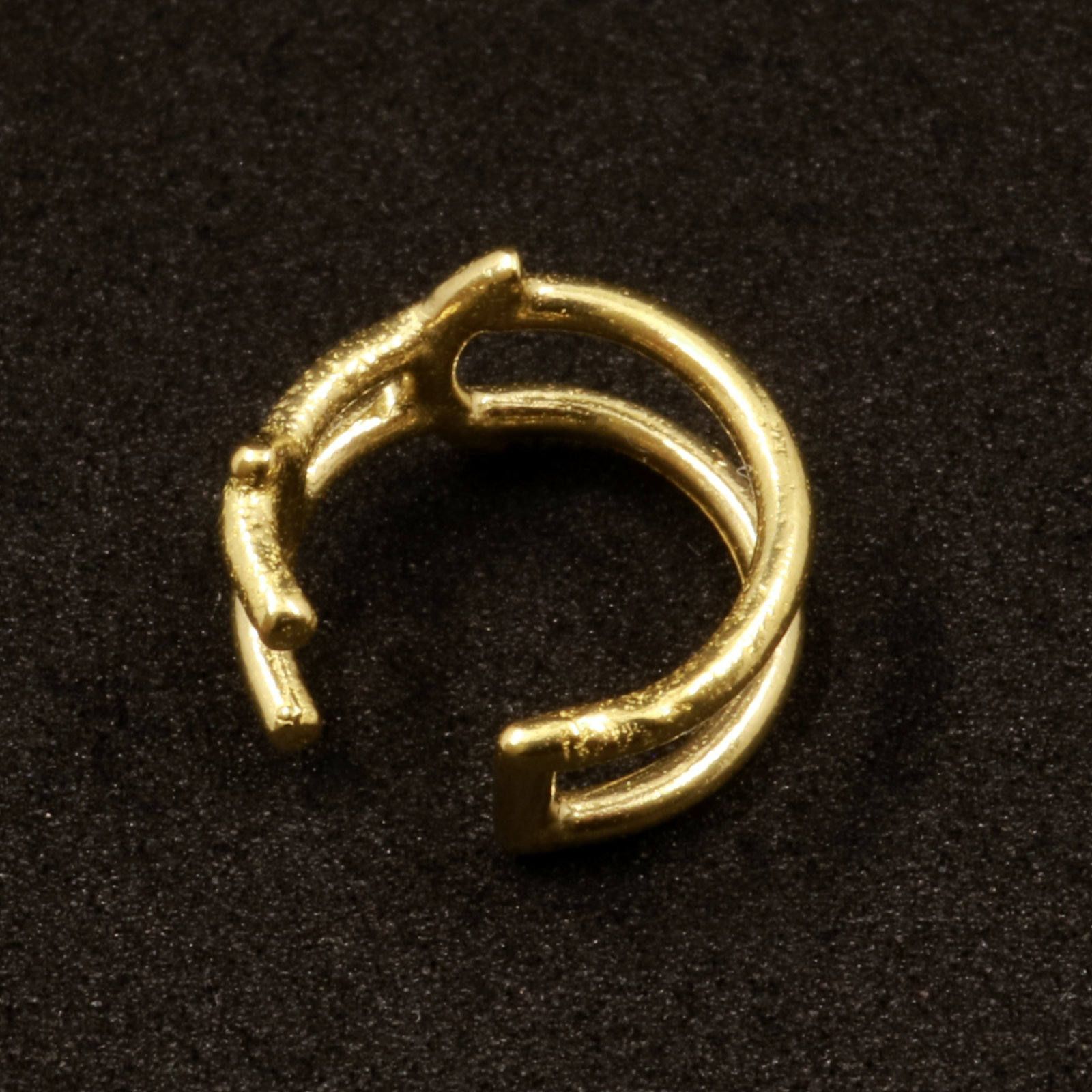 「Horoscope Earcuff Gemini」イヤーカフ ふたご座 ゴールド(片耳)
