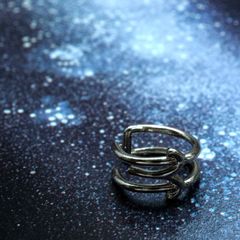 「horoscope earcuff Aries」イヤーカフ おひつじ座 シルバー(片耳)