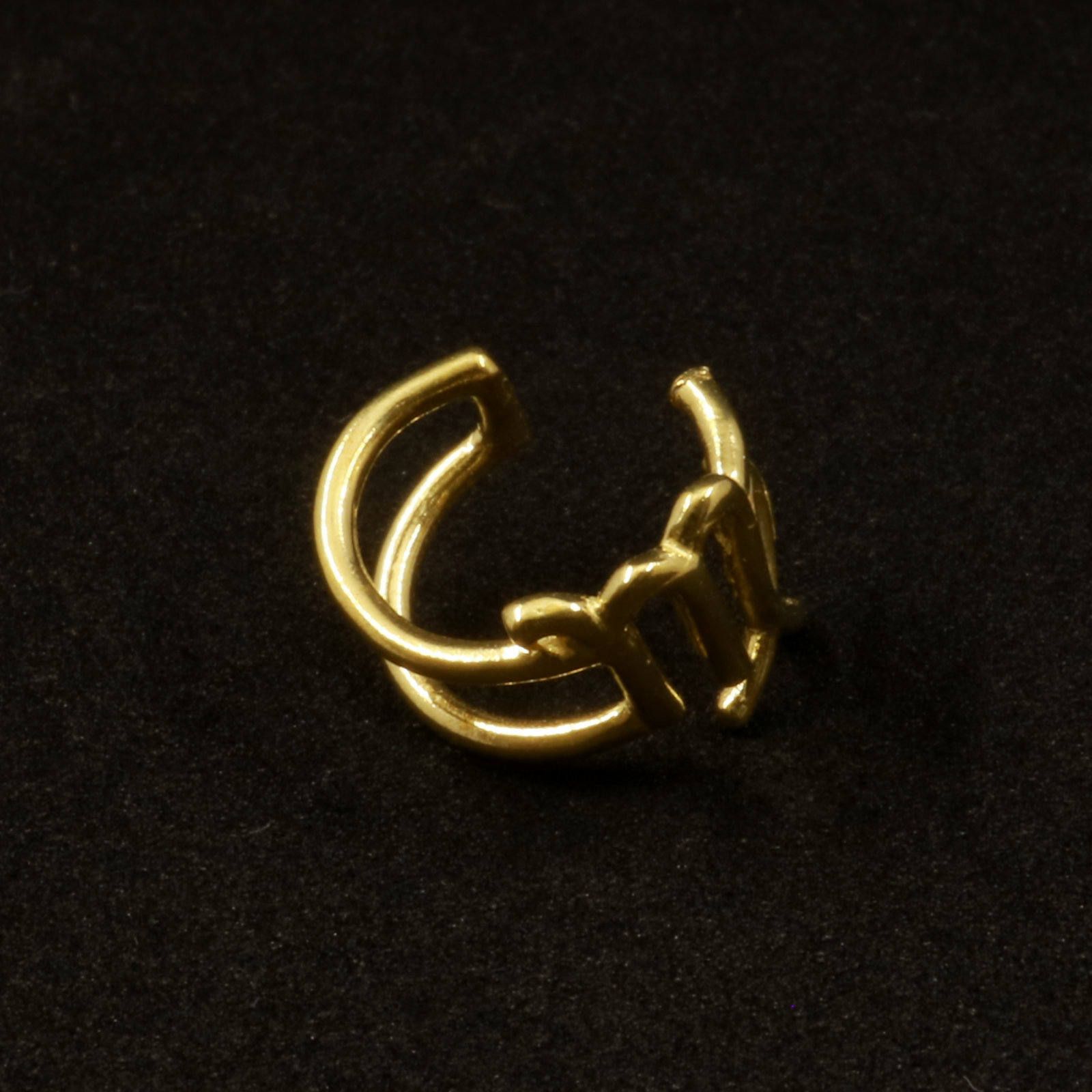 「horoscope earcuff Virgo」イヤーカフ おとめ座 ゴールド(片耳)