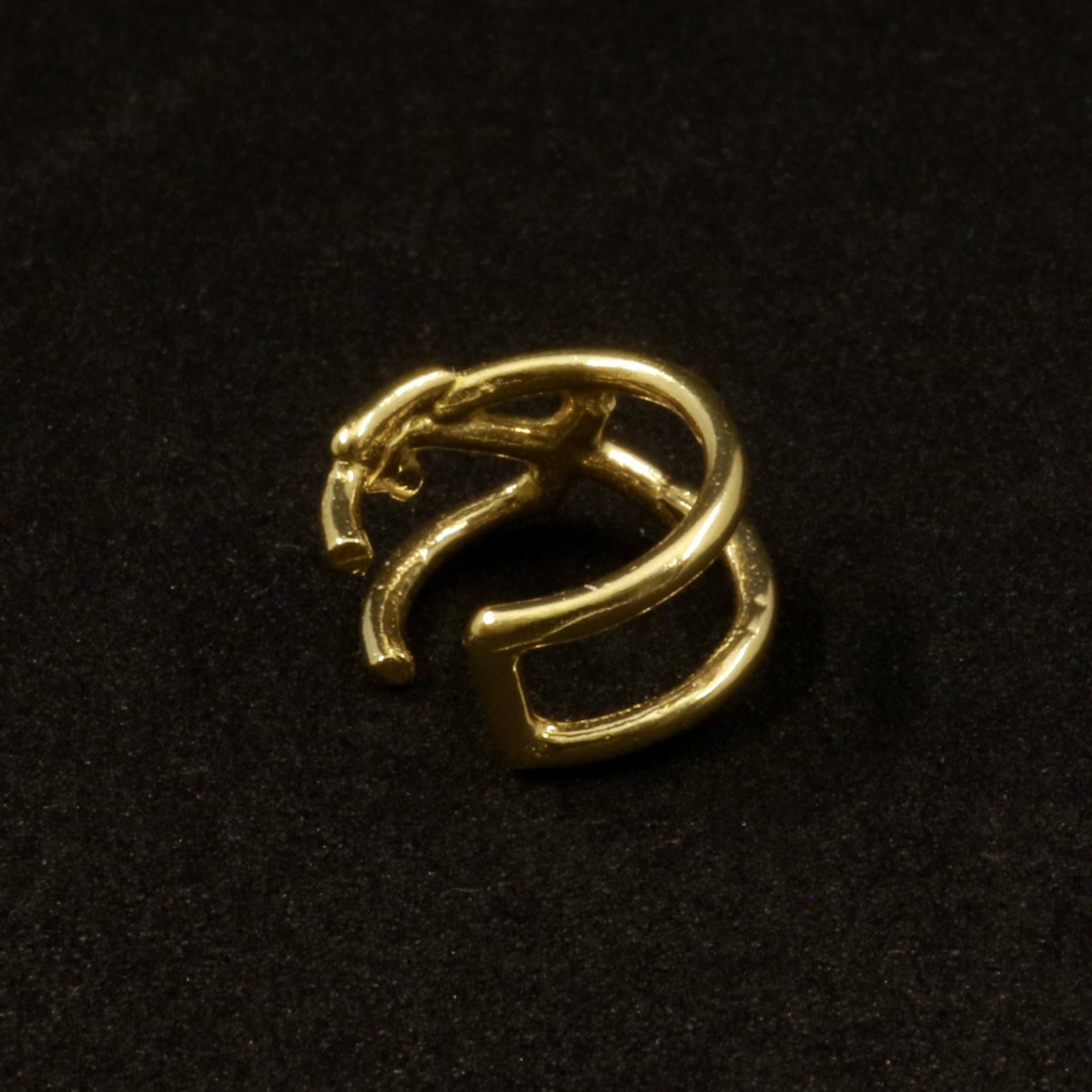 「horoscope earcuff Sagittarius」イヤーカフ いて座 ゴールド(片耳)