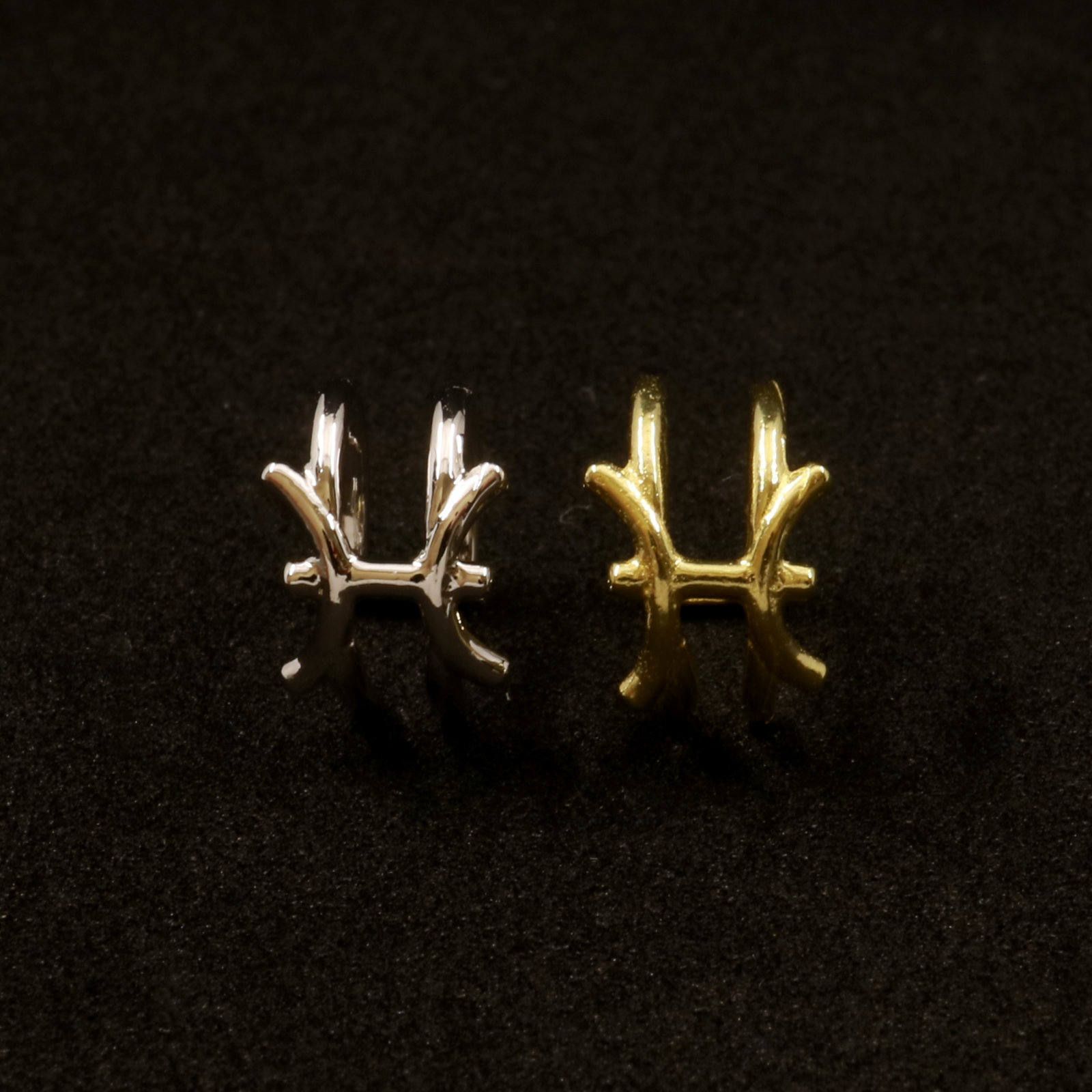 「horoscope earcuff Pisces」イヤーカフ うお座 シルバー(片耳)