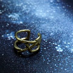 「horoscope earcuff Sagittarius」イヤーカフ いて座 ゴールド(片耳)