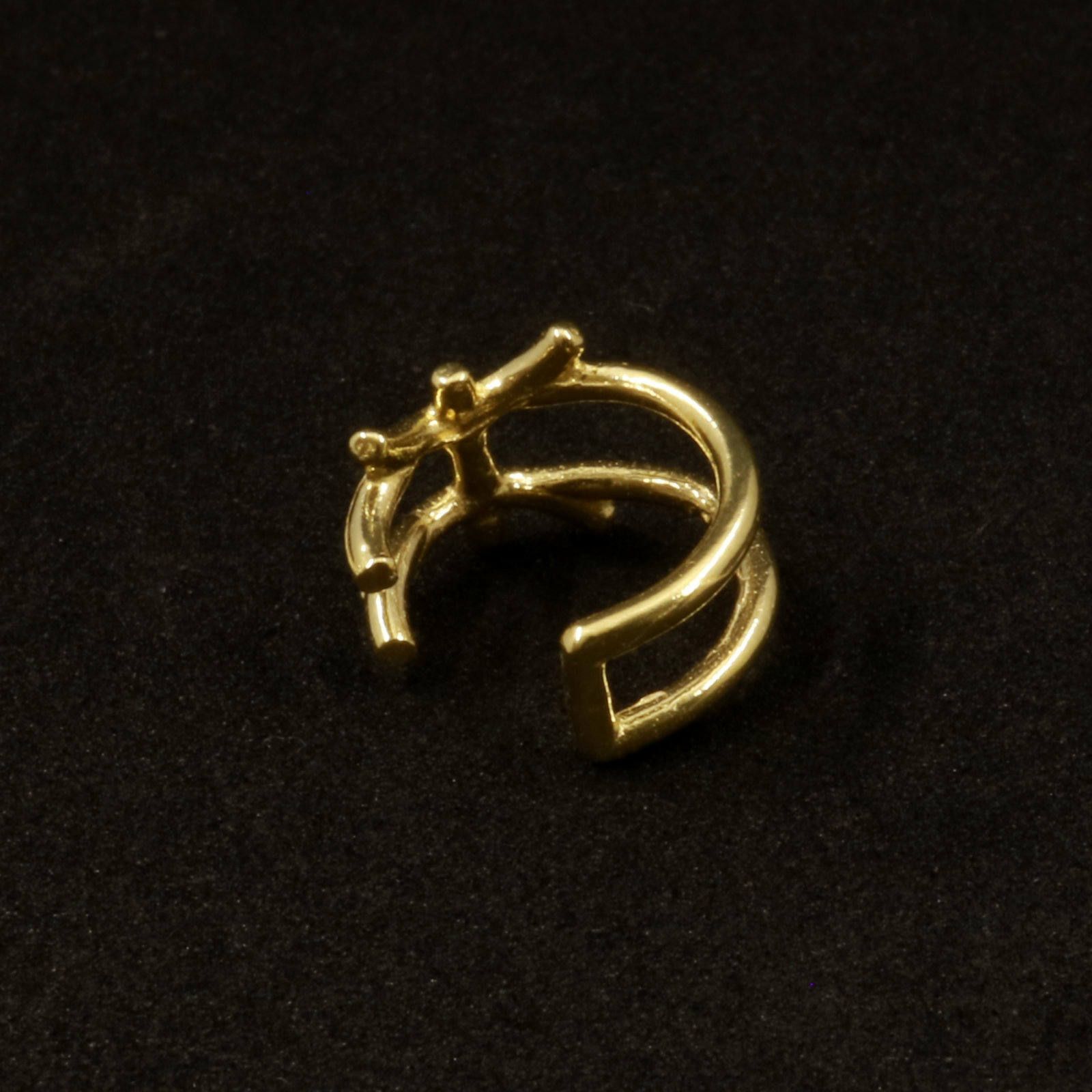 「horoscope earcuff Pisces」イヤーカフ うお座 ゴールド(片耳)