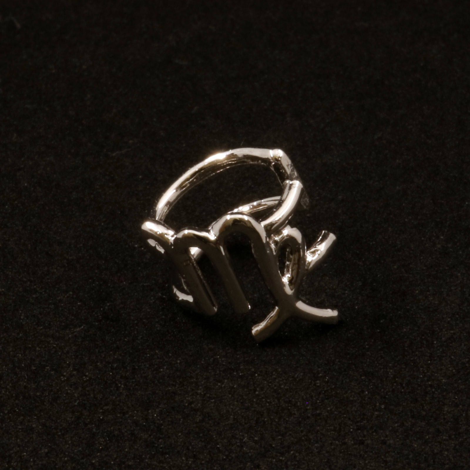 「horoscope earcuff Virgo」イヤーカフ おとめ座 シルバー(片耳)