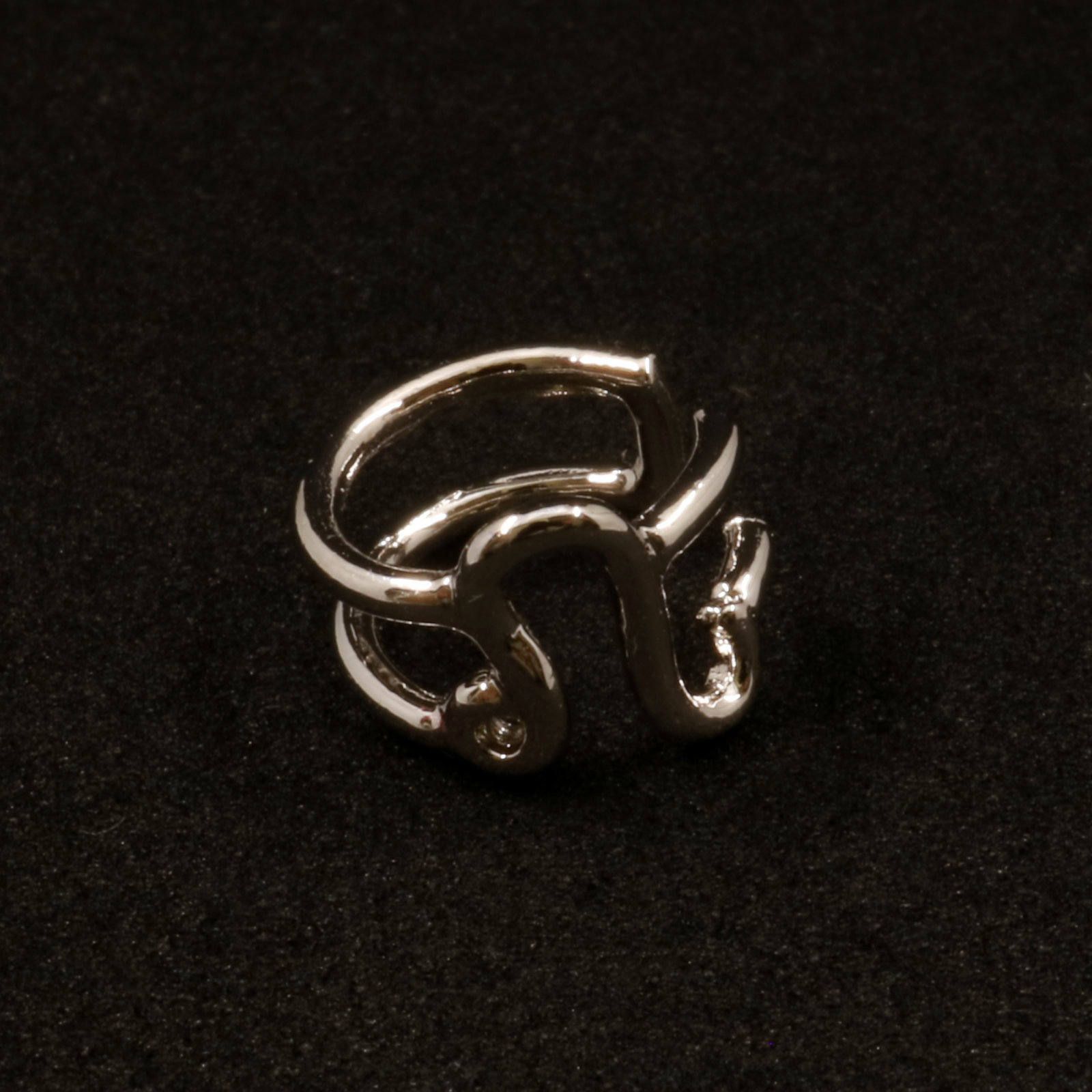 「horoscope earcuff Leo」イヤーカフ しし座 シルバー(片耳)