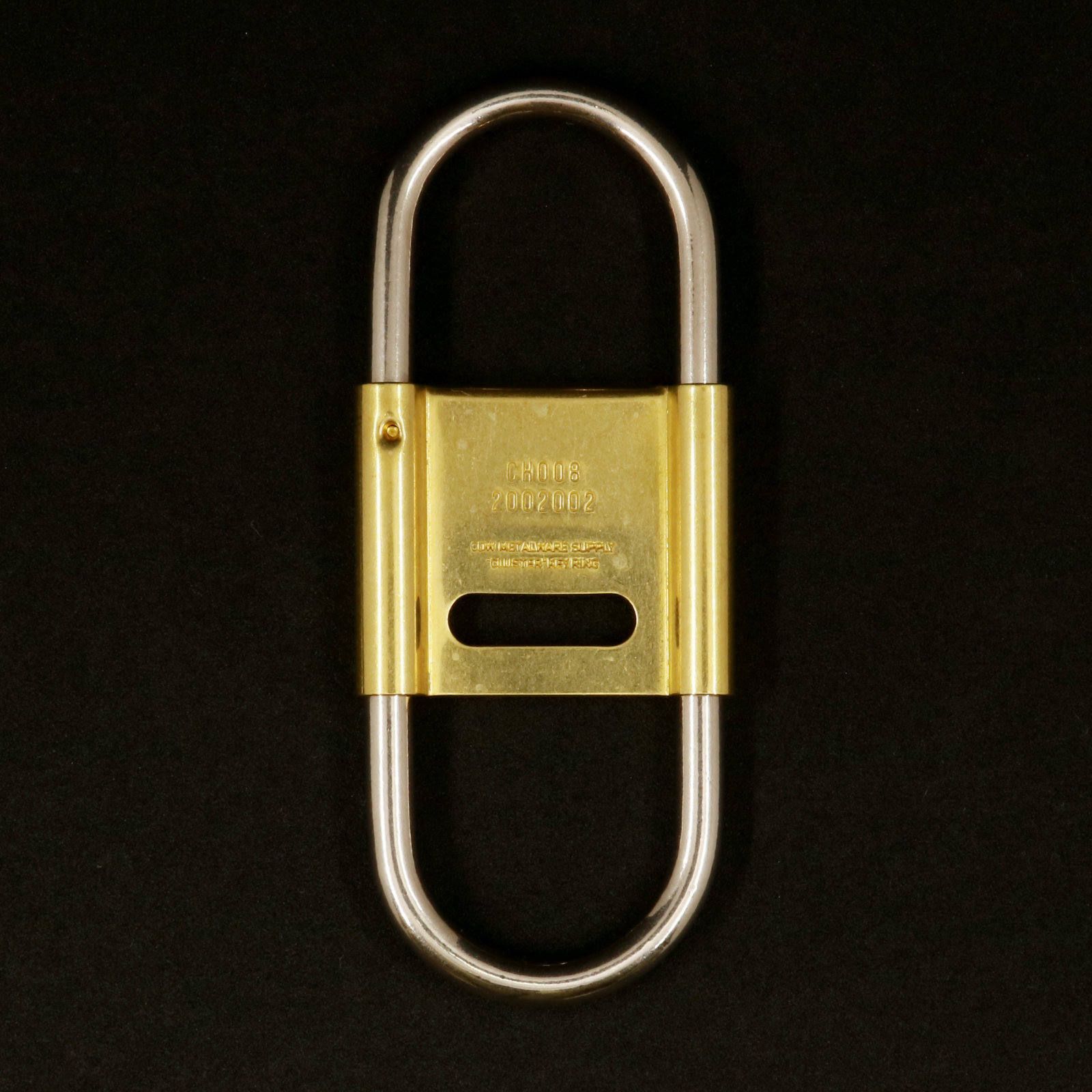 「Delta」キーリング ニッケル×ブラス