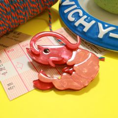 「シュリンプ」 ブローチ 40'sスタイル